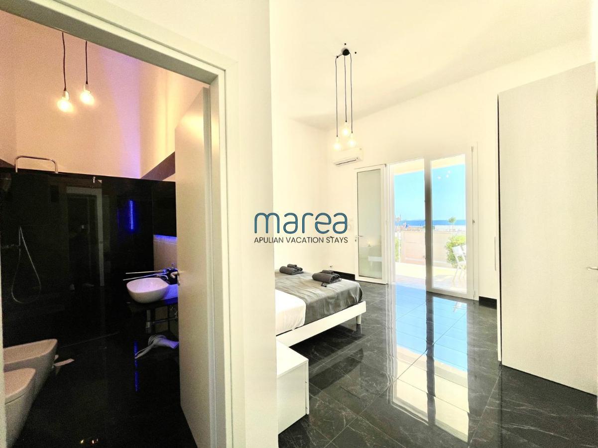 Villa Nauna, Fronte Mare Con Giardino E Terrazzo - Marea Stays Collection Nardò Kültér fotó