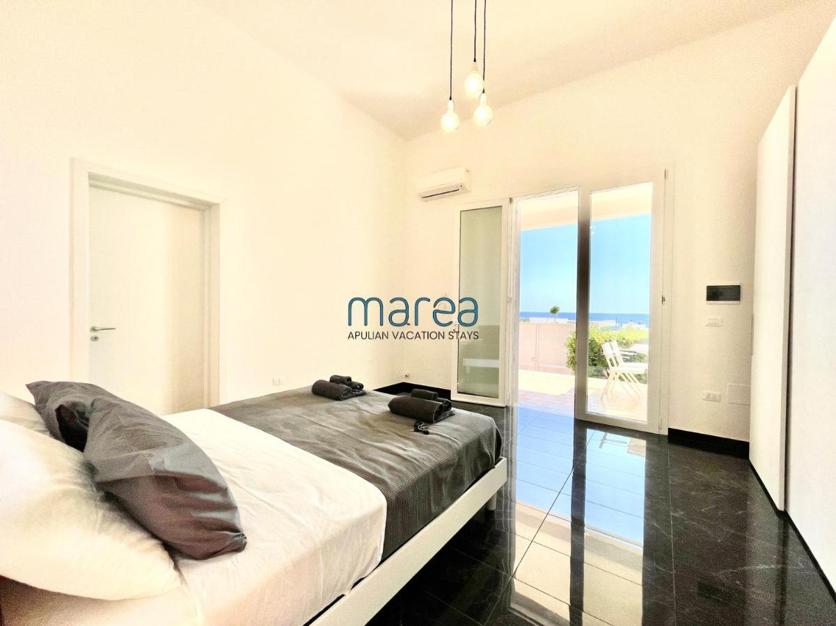 Villa Nauna, Fronte Mare Con Giardino E Terrazzo - Marea Stays Collection Nardò Kültér fotó