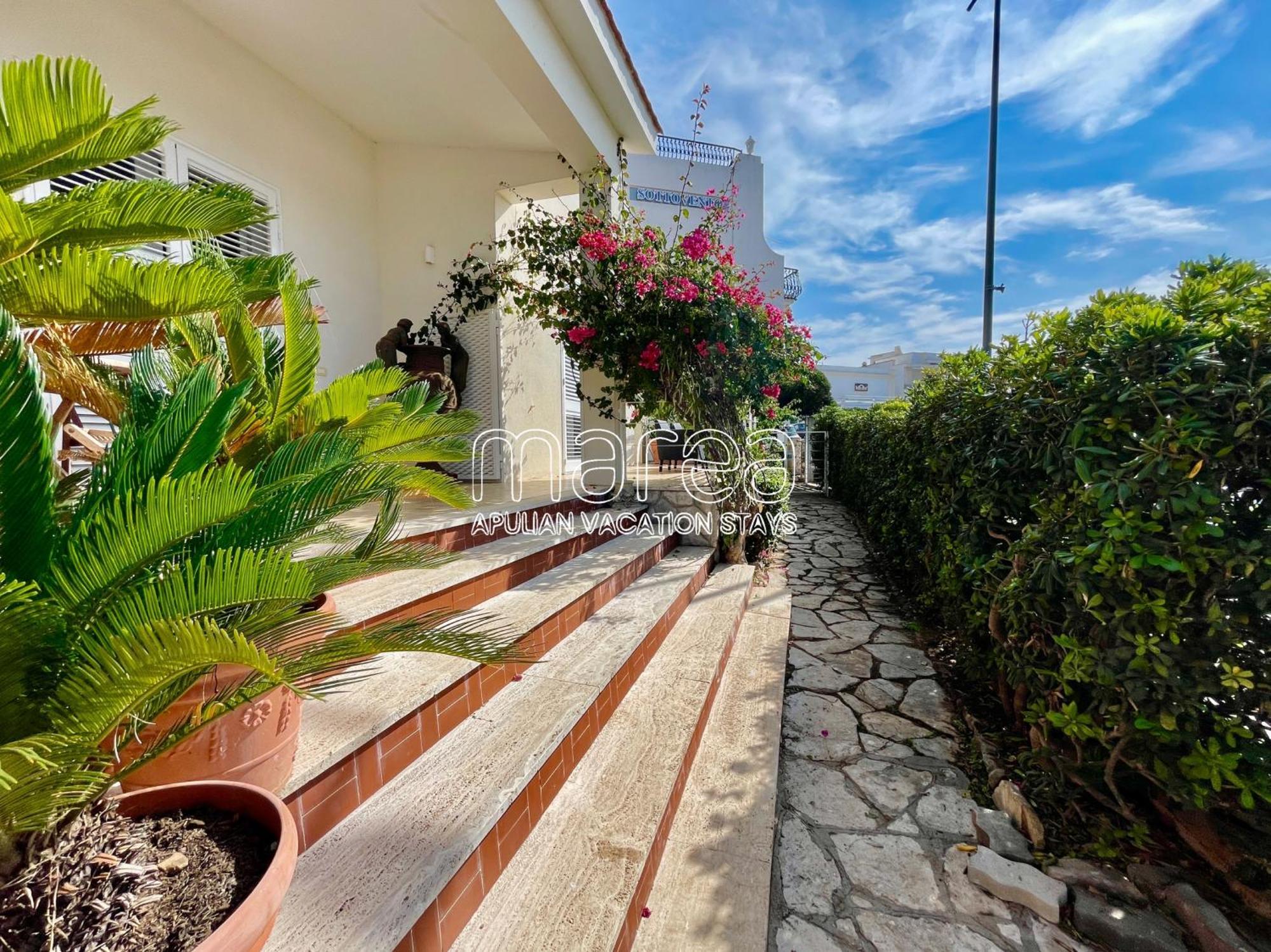 Villa Nauna, Fronte Mare Con Giardino E Terrazzo - Marea Stays Collection Nardò Kültér fotó