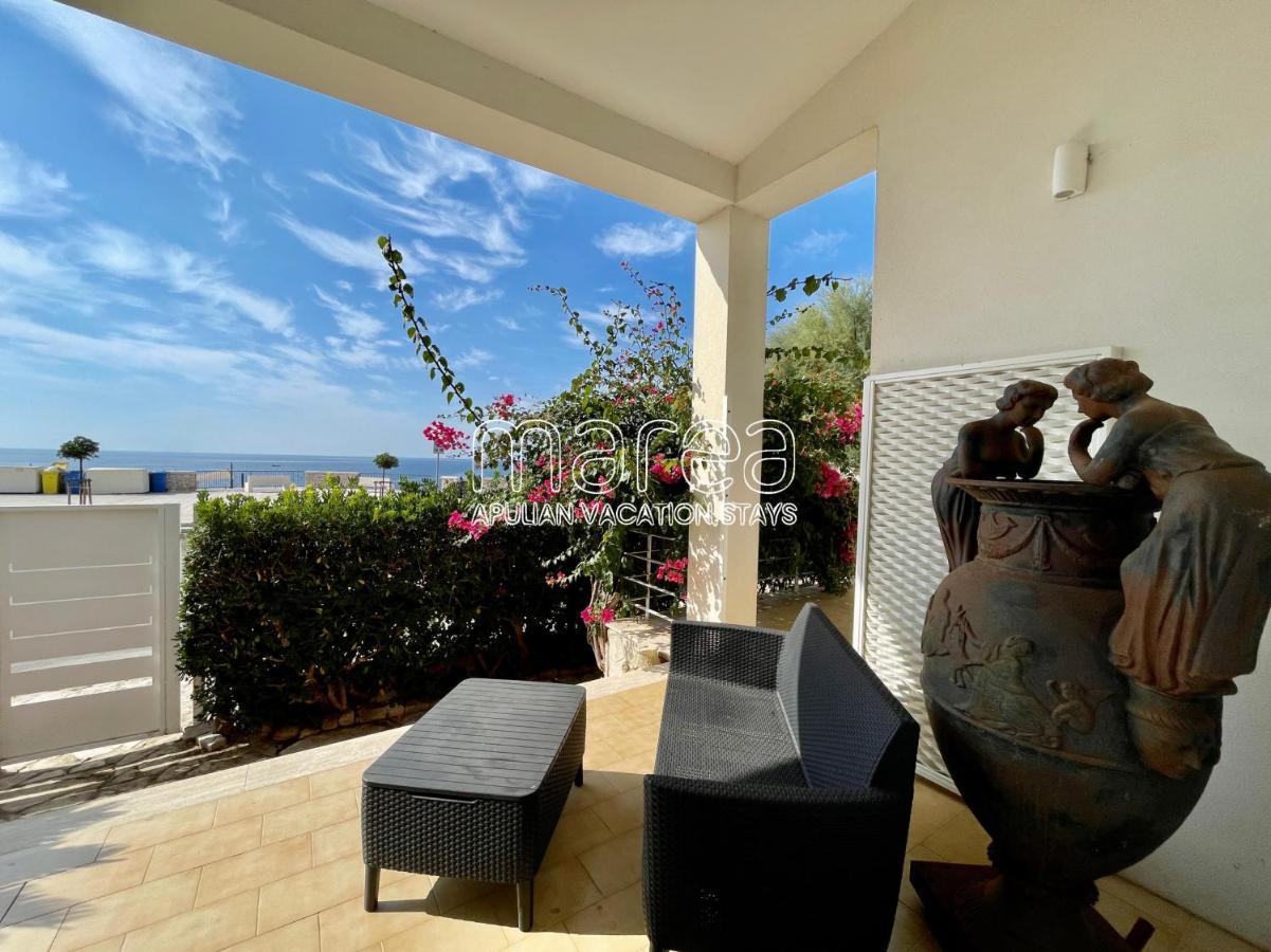 Villa Nauna, Fronte Mare Con Giardino E Terrazzo - Marea Stays Collection Nardò Kültér fotó